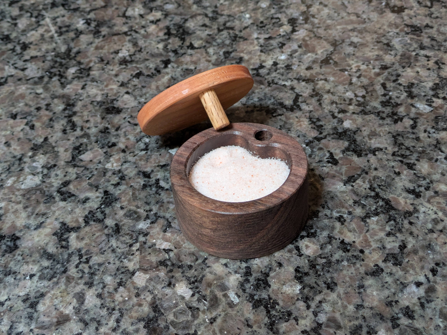 Salt Cellar - Walnut & Maple