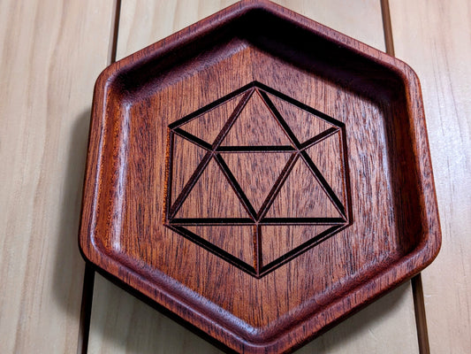 Icosahedron Catchall Tray