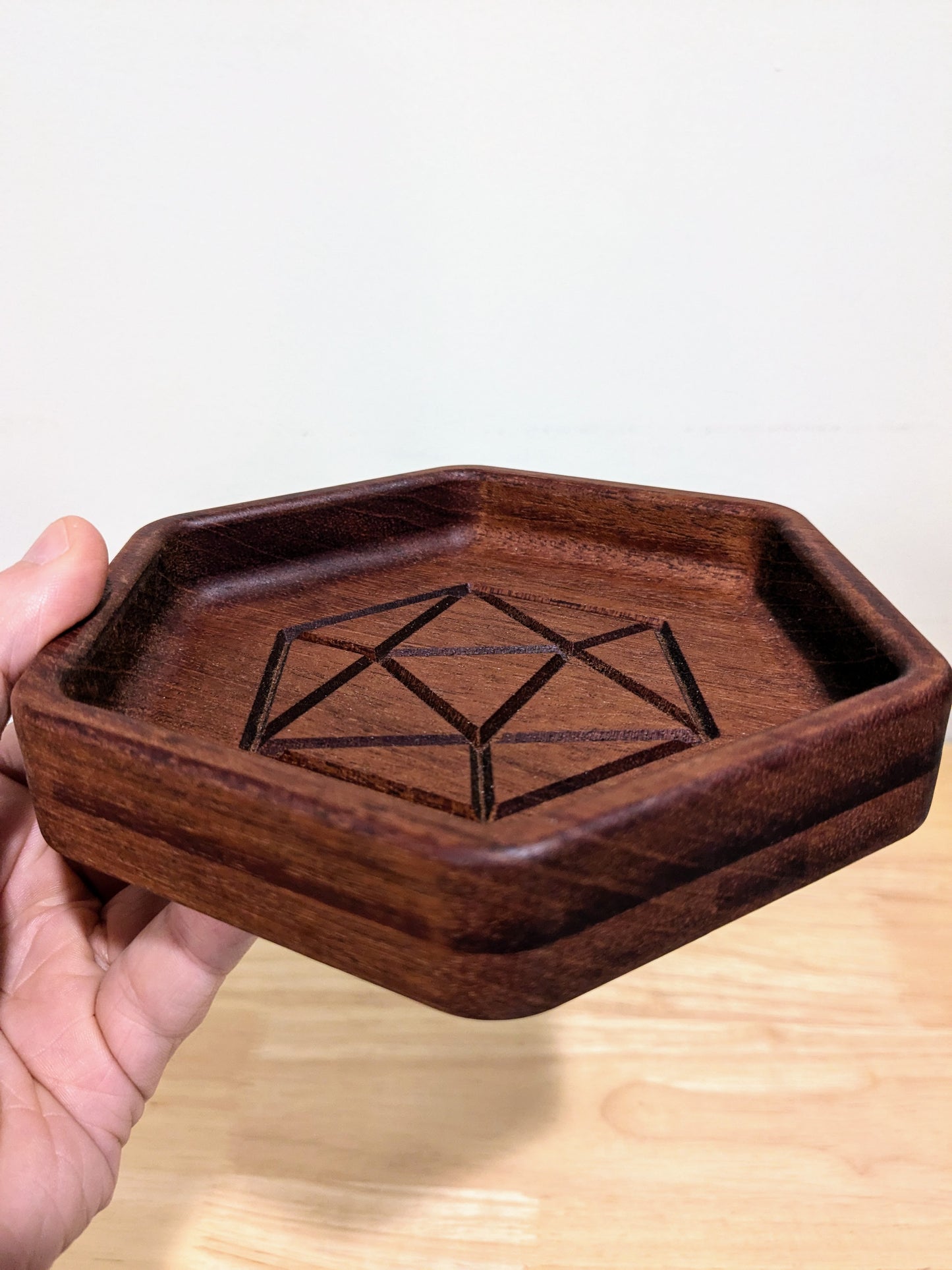 Icosahedron Catchall Tray