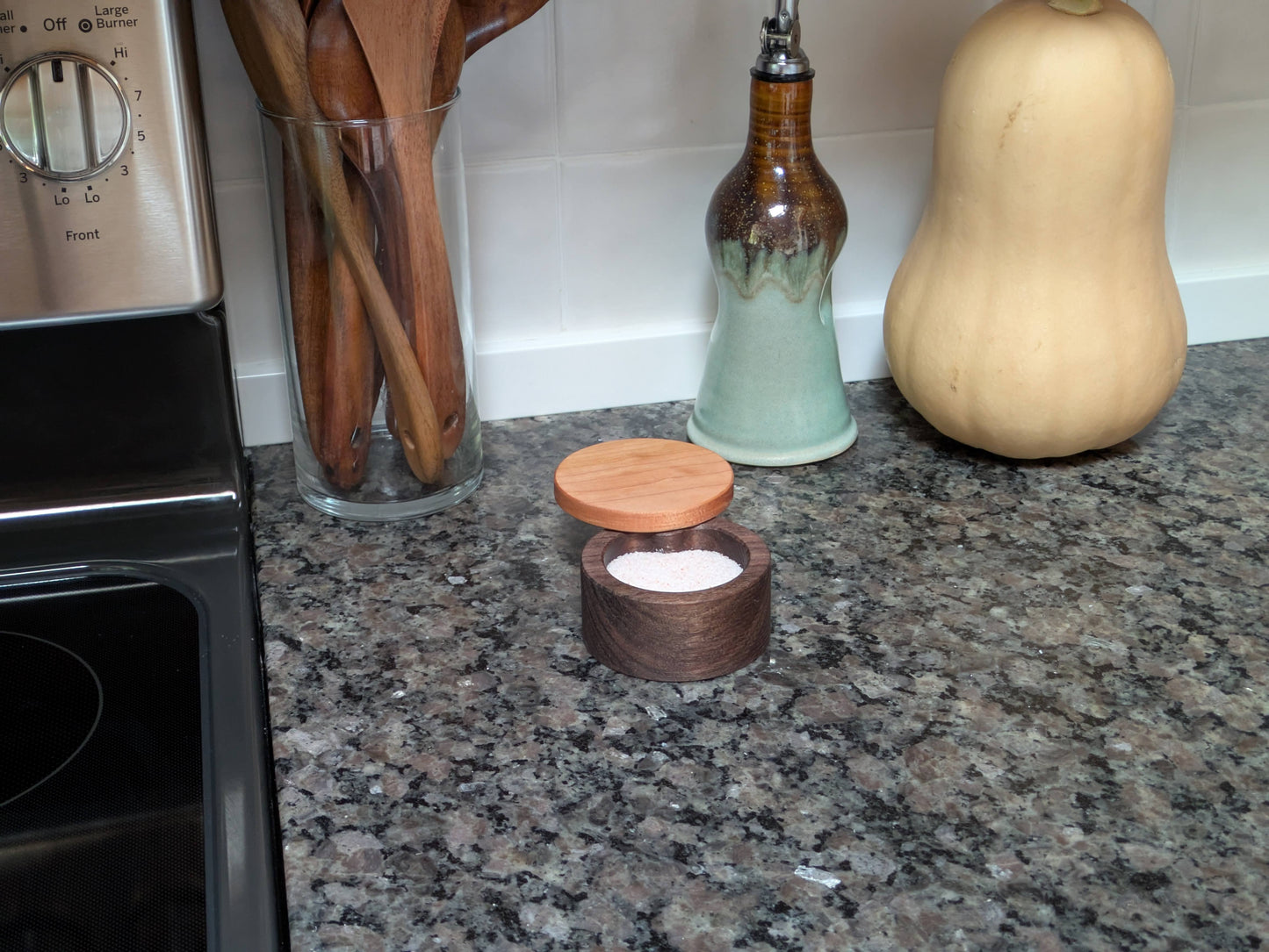 Salt Cellar - Walnut & Maple